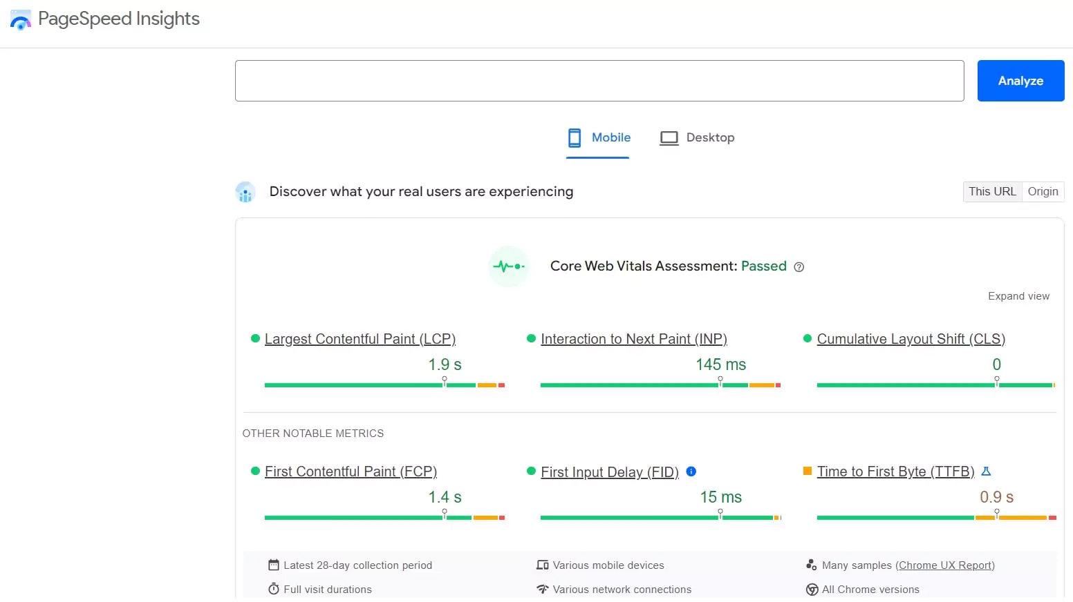 Google PageSpeed Insights