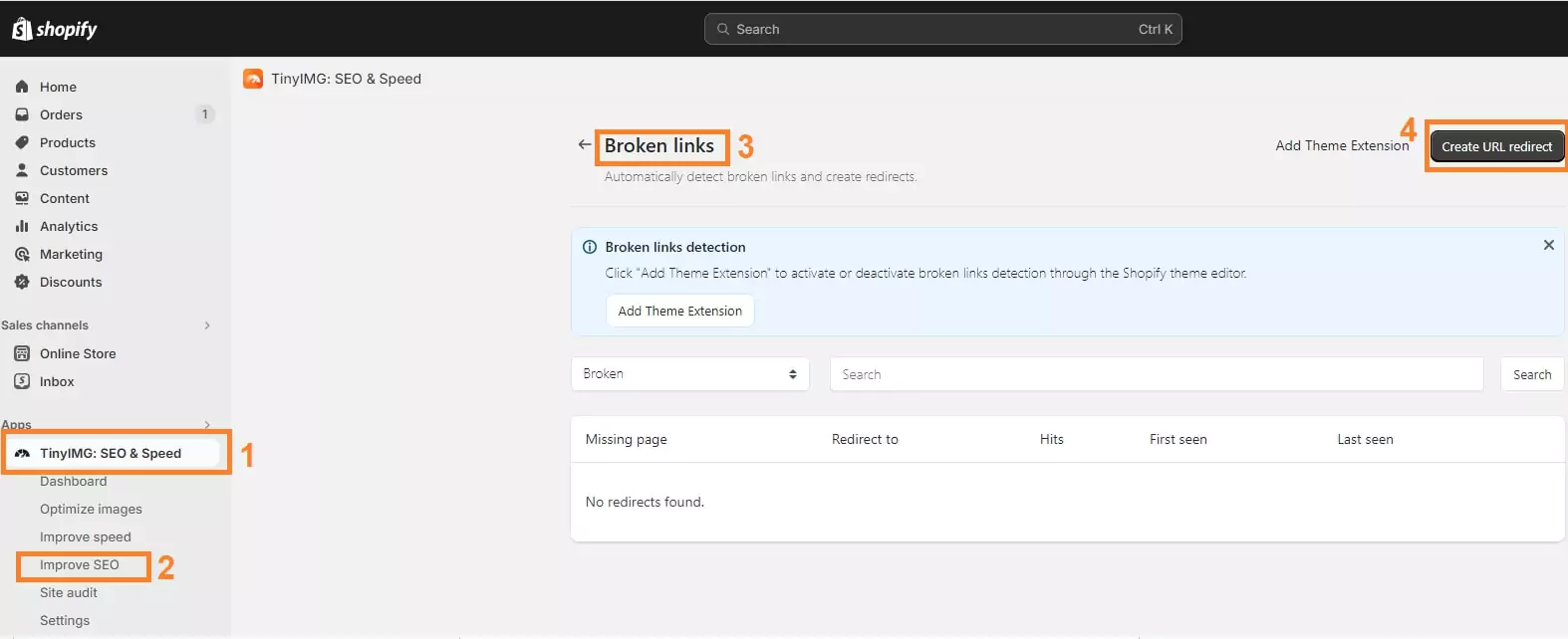 Fix Broken Links on Shopify Website 
