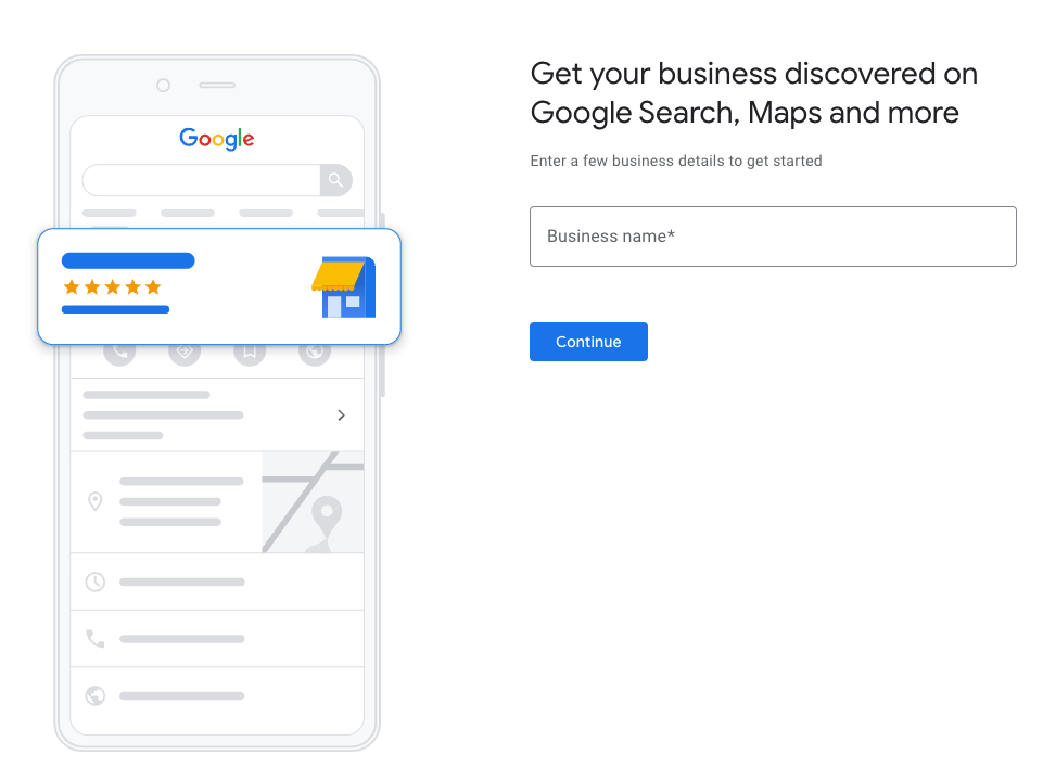 Google my Business Setup Starrayto