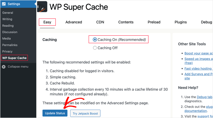 Install a Caching Plugin