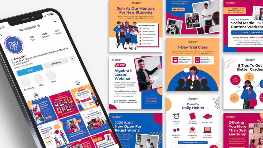 Social Media & Content Marketing For Schools